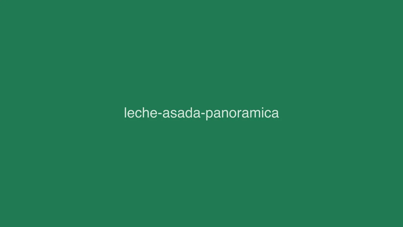 Leches asadas