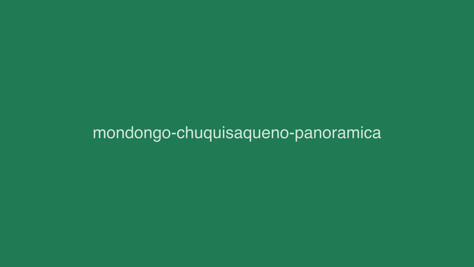 Mondongo chuquisaqueño