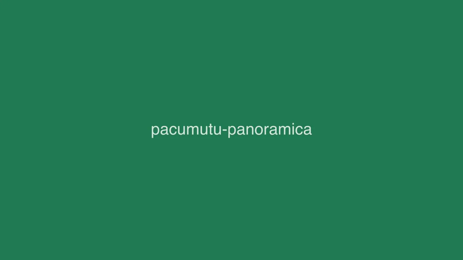 Pacumutu