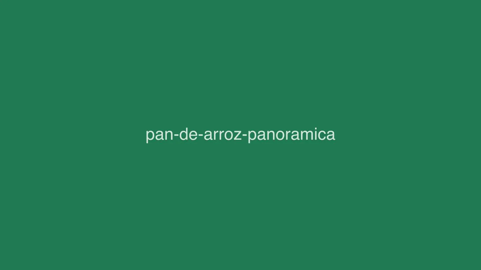 Pan de arroz beniano