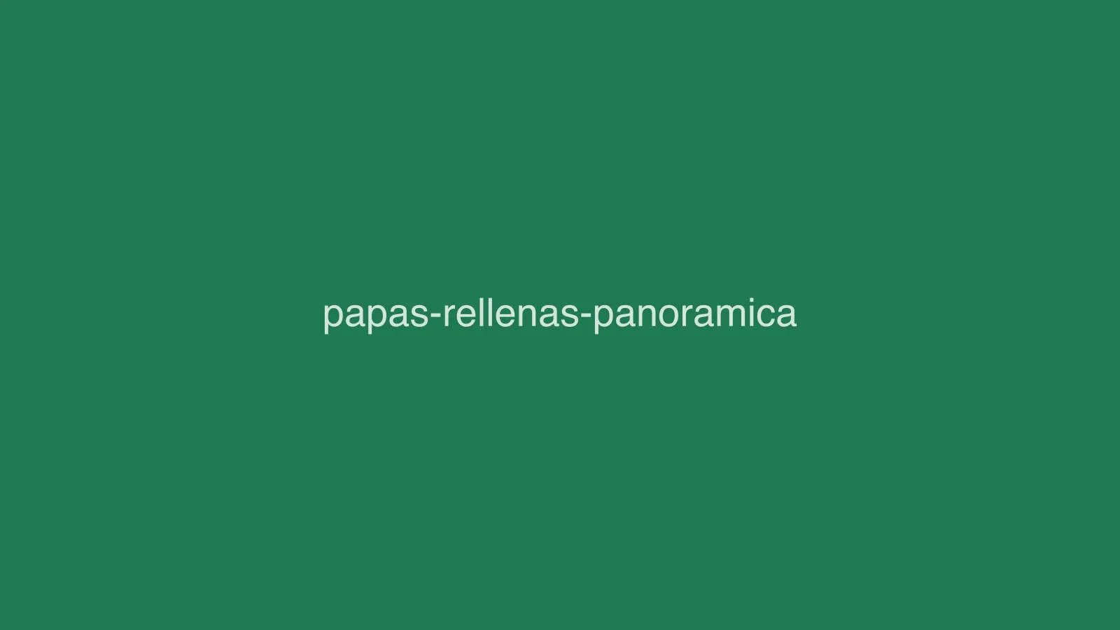 Papas rellenas bolivianas