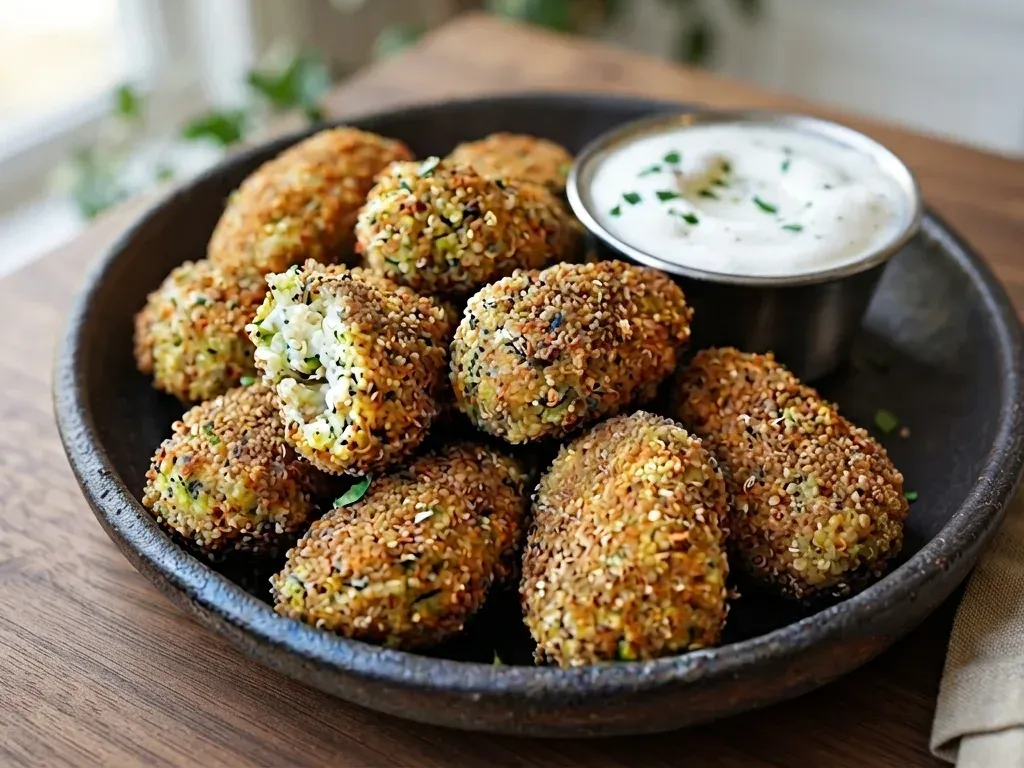 Cómo preparar la receta casera y fácil de croquetas de quinua doradas y nutritivas paso a paso