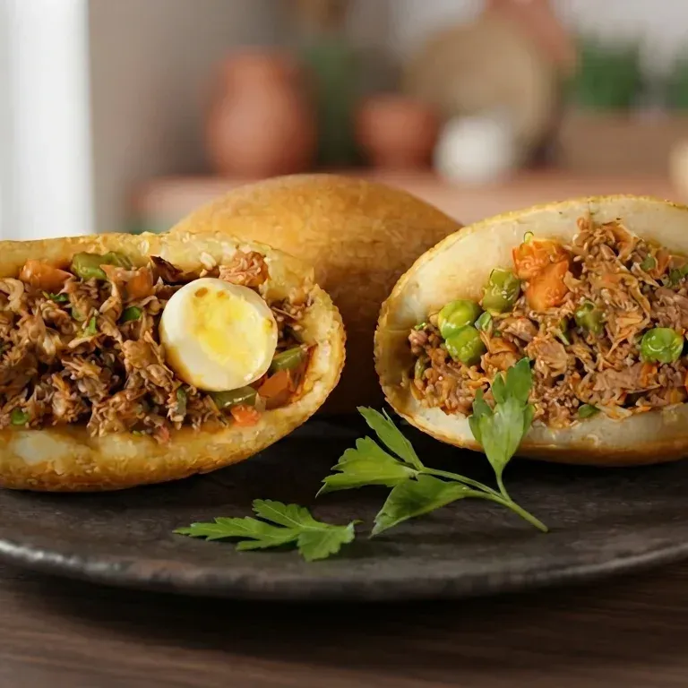 Cómo hacer la receta casera de papa rellena boliviana crujiente por fuera y suave por dentro paso a paso