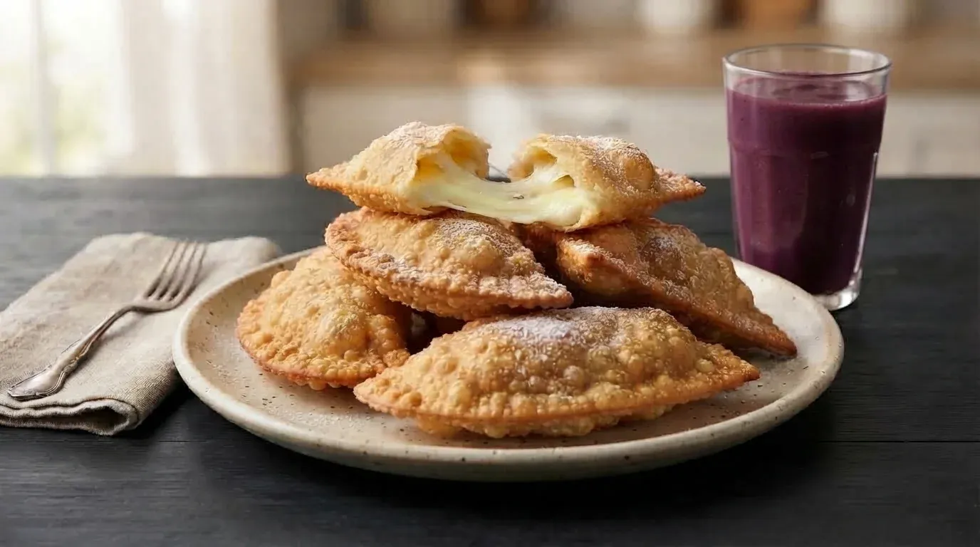 Cómo preparar la receta original de pastel de queso inflado y frito de Bolivia paso a paso para el té de la tarde acompañado de Api