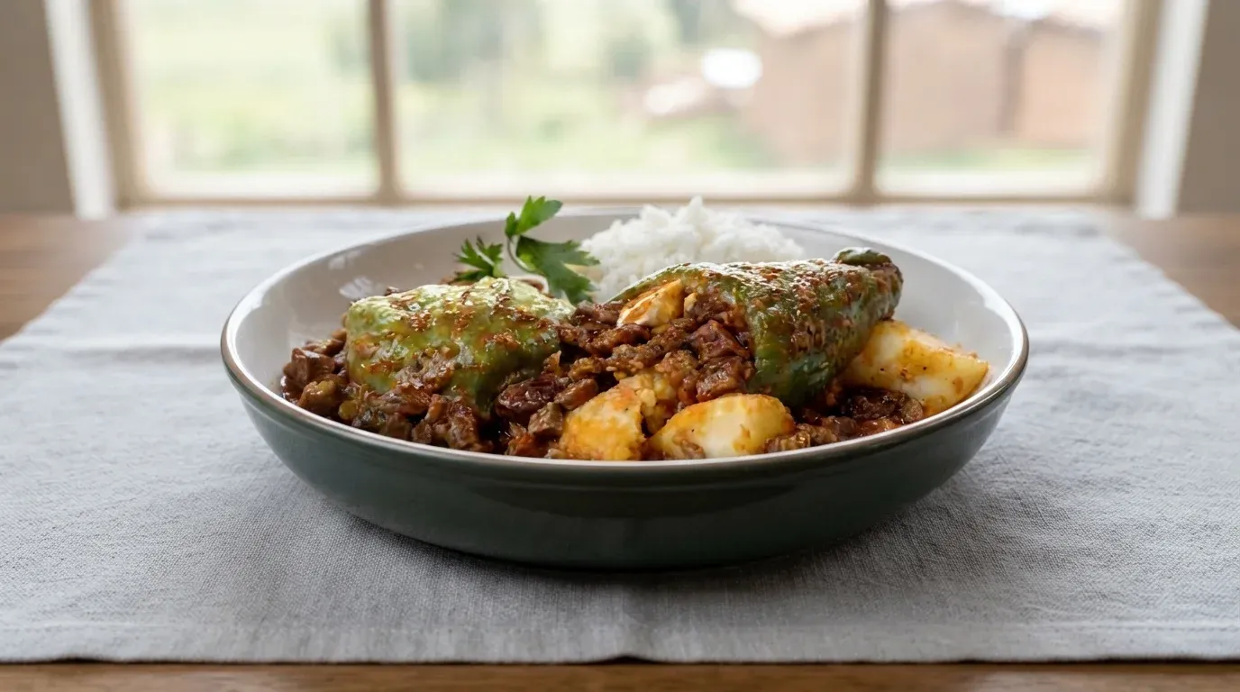 Cómo preparar la receta casera de caigua o achojchas rellenas bolivianas paso a paso en el horno