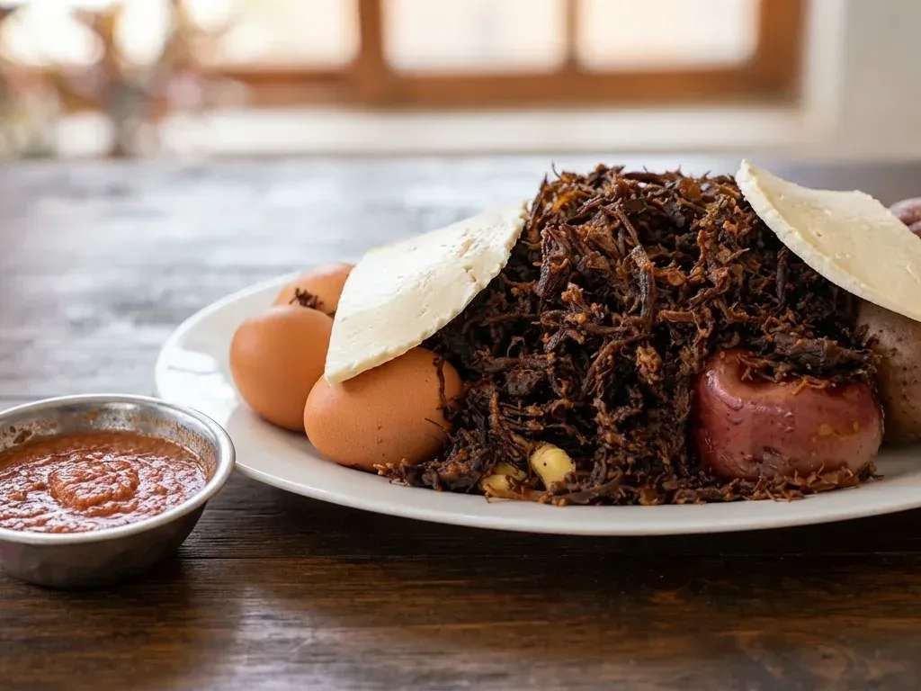 Cómo preparar la receta original de charquekan tradicional boliviano paso a paso para un almuerzo típico.