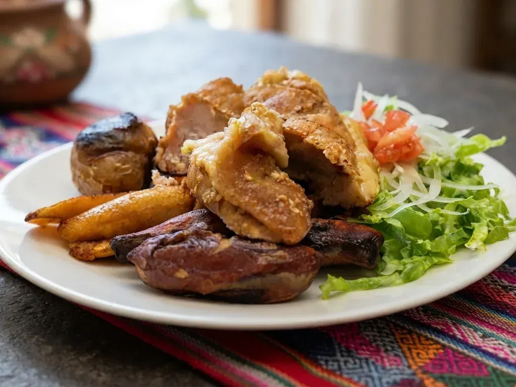 Cómo preparar la receta tradicional de lechón al horno navideño o festivo paso a paso en casa.