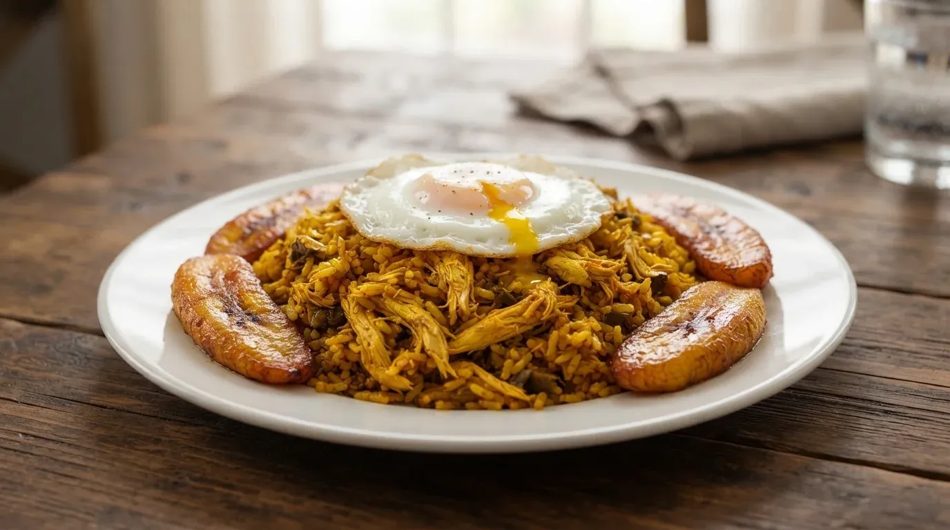 Cómo preparar la receta original de majadito de charque tradicional paso a paso al estilo del oriente boliviano.