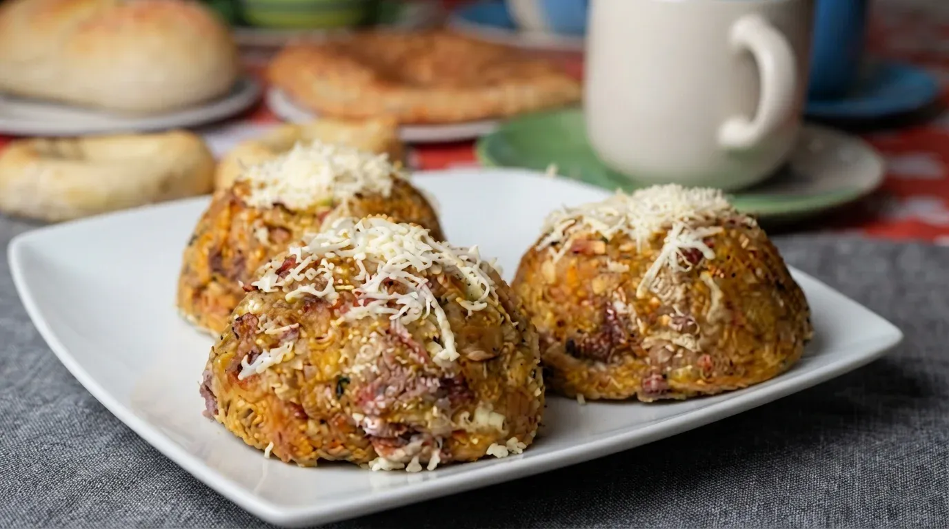 Cómo preparar la receta original de masaco de yuca con charque camba paso a paso para el desayuno o la merienda tarde.