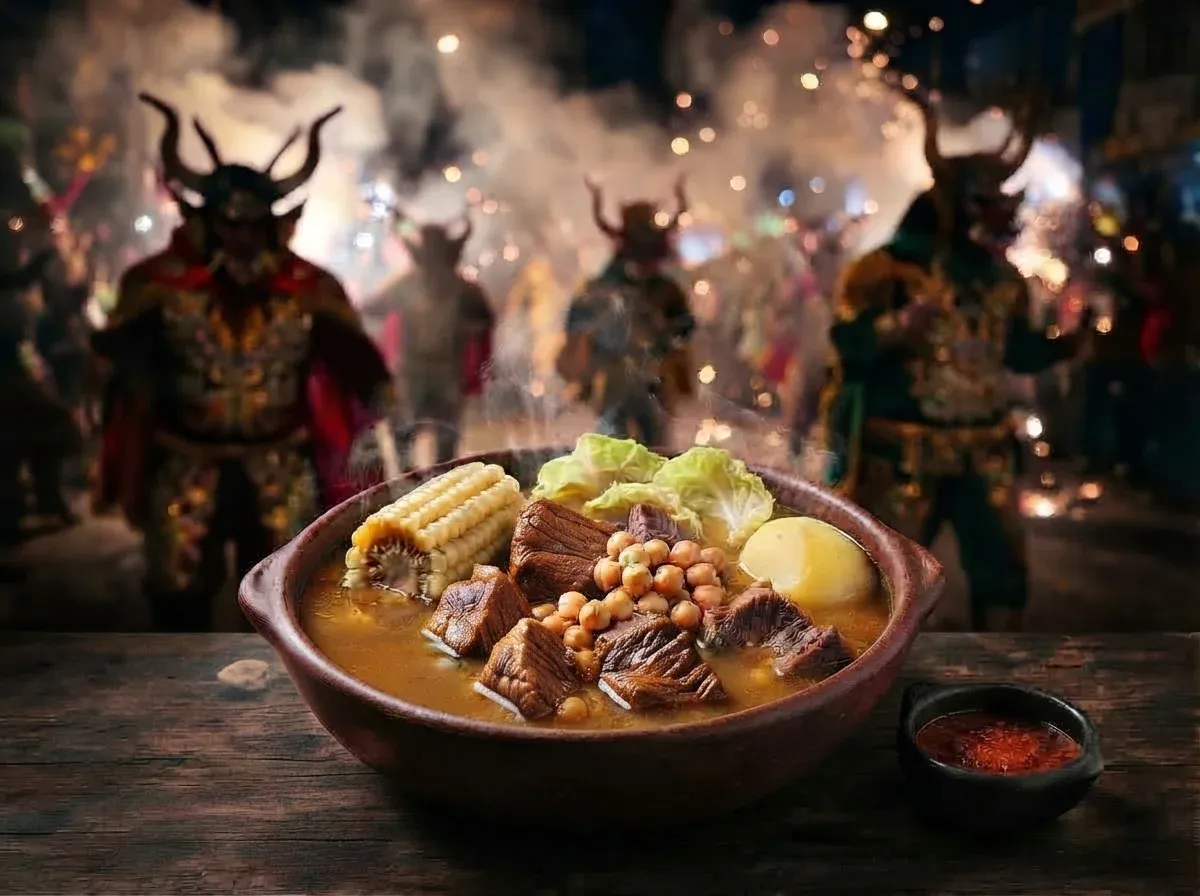 Carnaval en Bolivia: el puchero y la mesa de Oruro