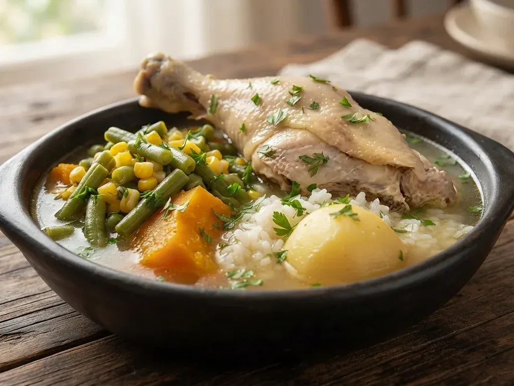 Cómo preparar la receta de cazuela de pollo cochabambina de fiesta paso a paso para un almuerzo reconfortante