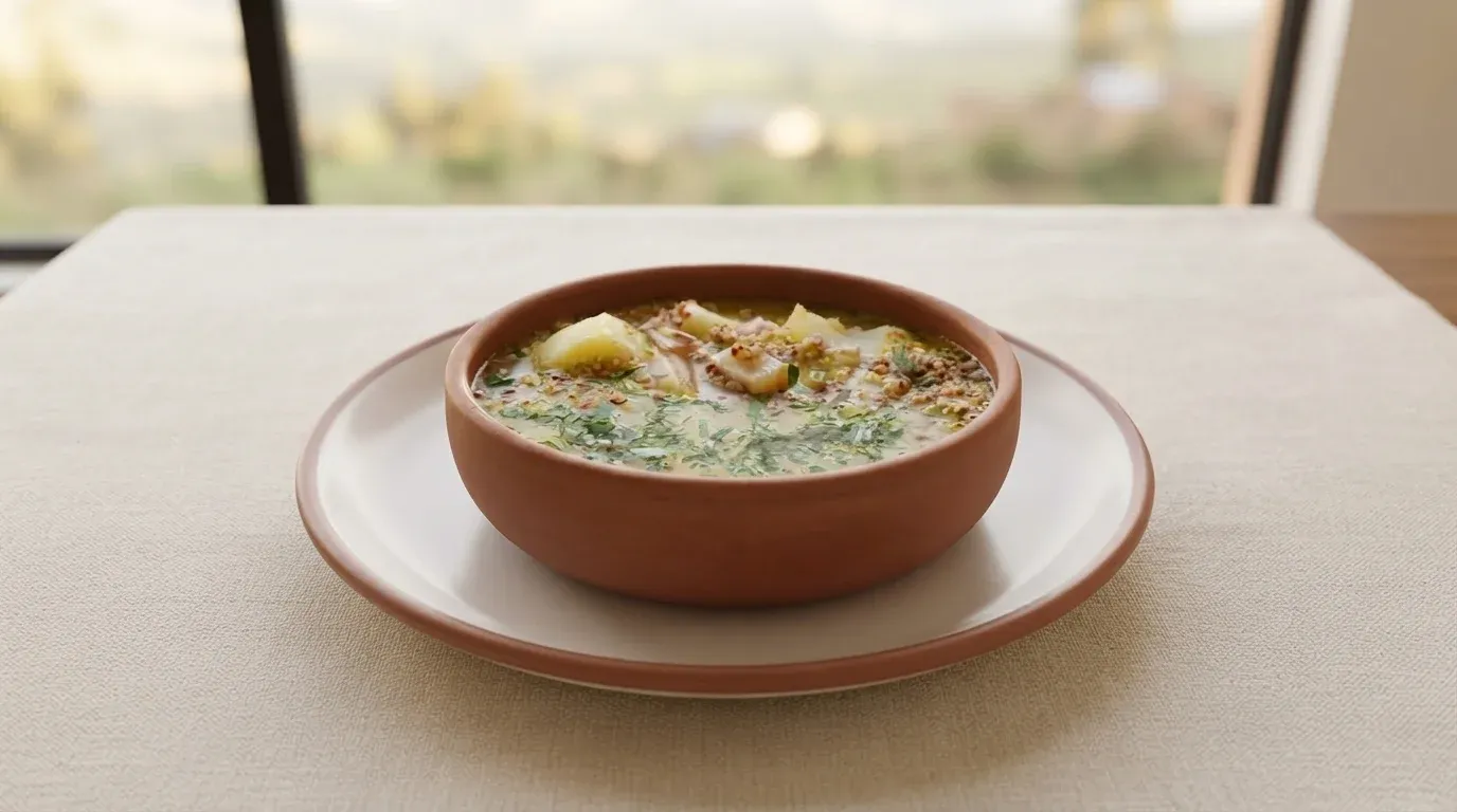 Cómo preparar la receta tradicional de sopa de quinua casera paso a paso y fácil para el almuerzo