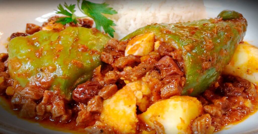 caiguas rellenas receta boliviana paso a paso 